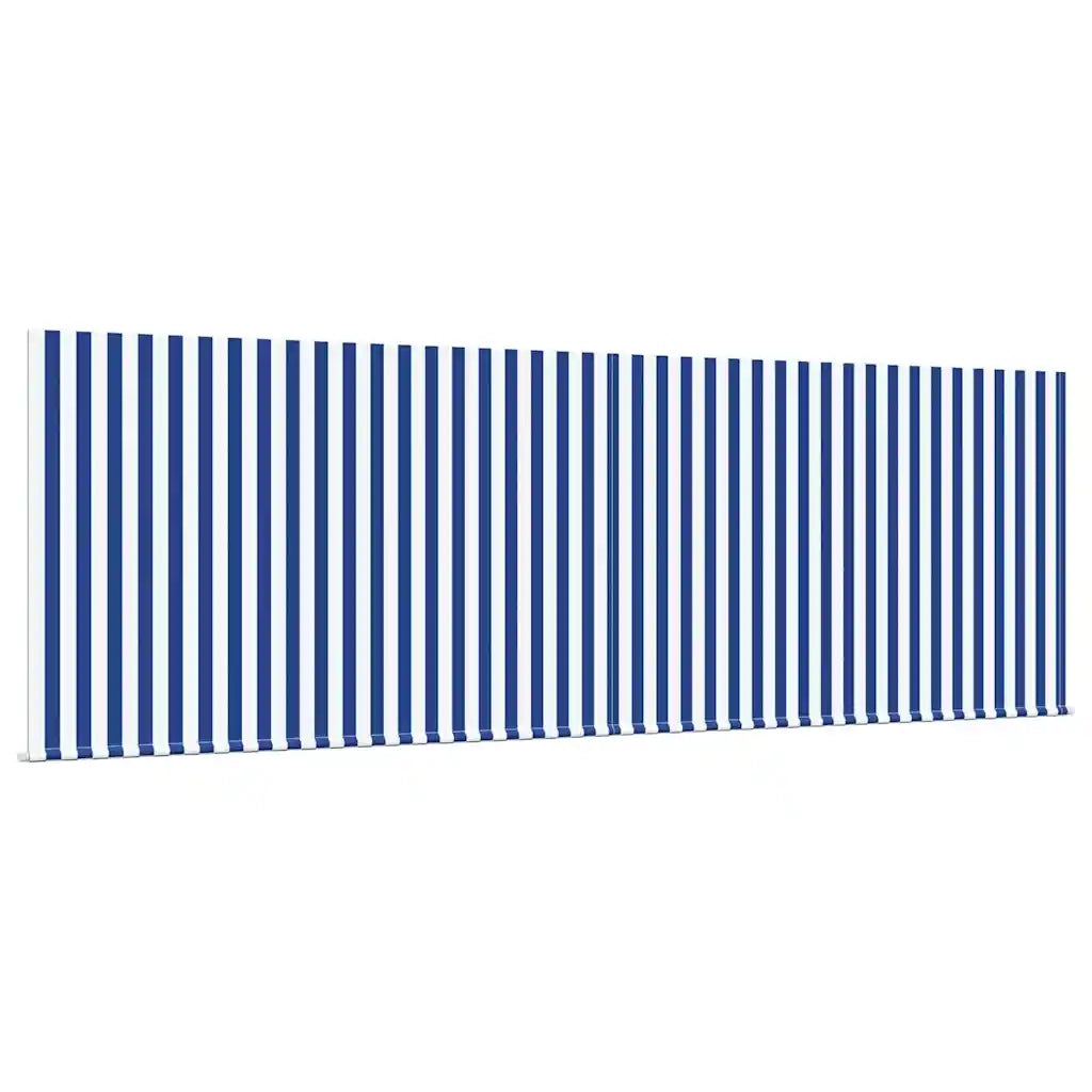 vidaXL Tenda Retrattile Blu e antracite 400 × 300 cm