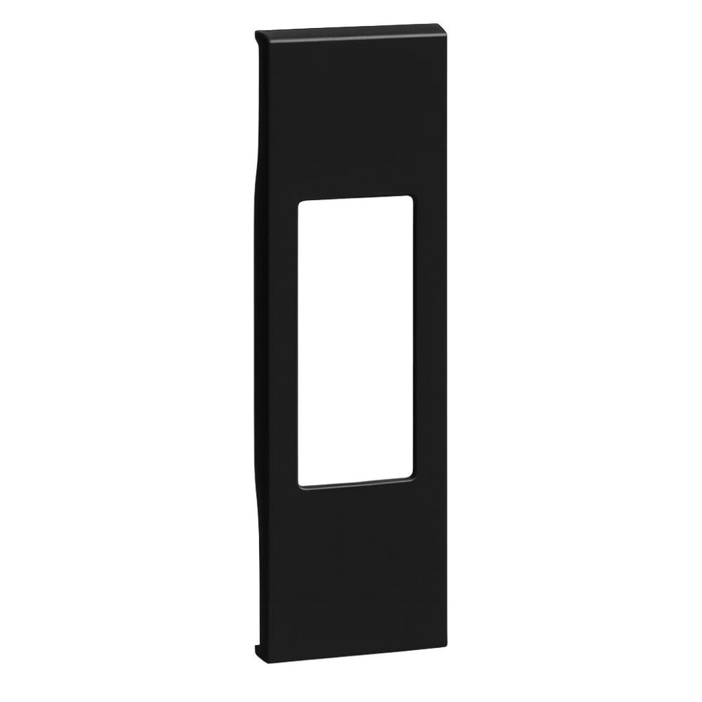 Bticino living now cover per prese e interruttori moderni *** colore nero, confezione 1
