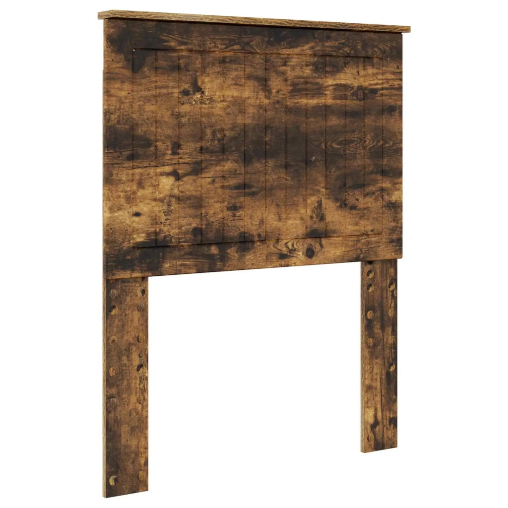 Struttura del letto Rovere fumé 75 x 190 cm Pino massello 3411077