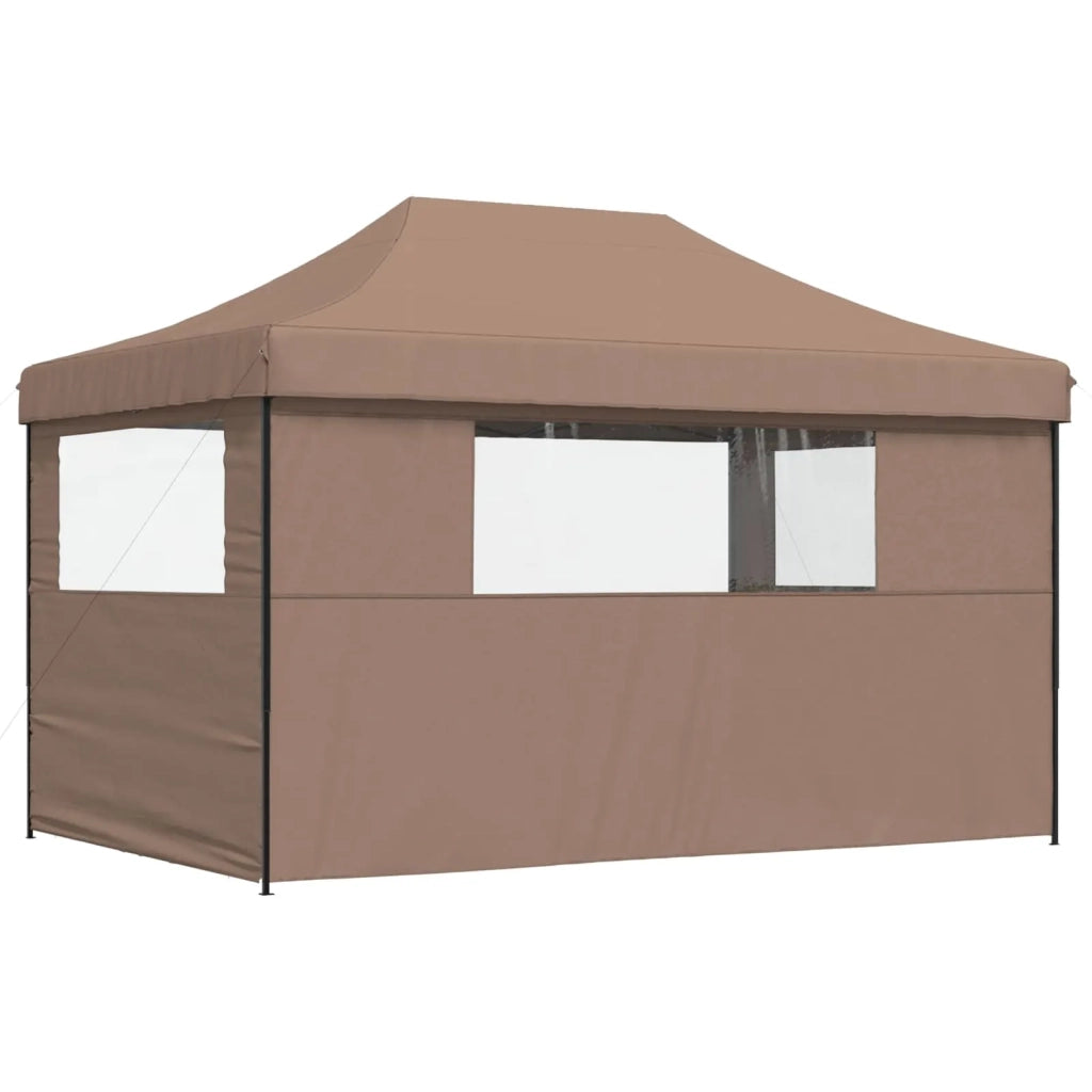 Tenda Party Marrone 292 x 440 x 315 cm Tessuto Oxford 42023625