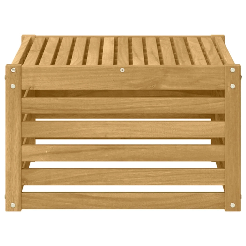 Tavolo da Esterno Legno di Acacia Massello Bianco CFW8447518