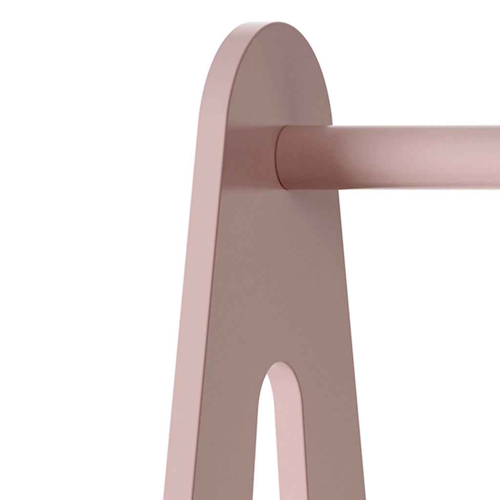 Guardaroba Aperto Vestnes per Cameretta Porta Abiti a Misura di Bimbi 114x77x30 cm Rosa [en.casa]