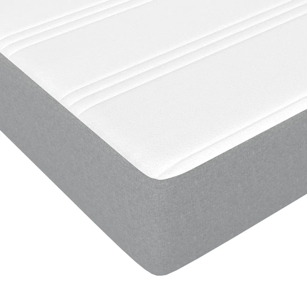 vidaXL Letto con Materasso 100x200 cm in Legno Massello di Pino