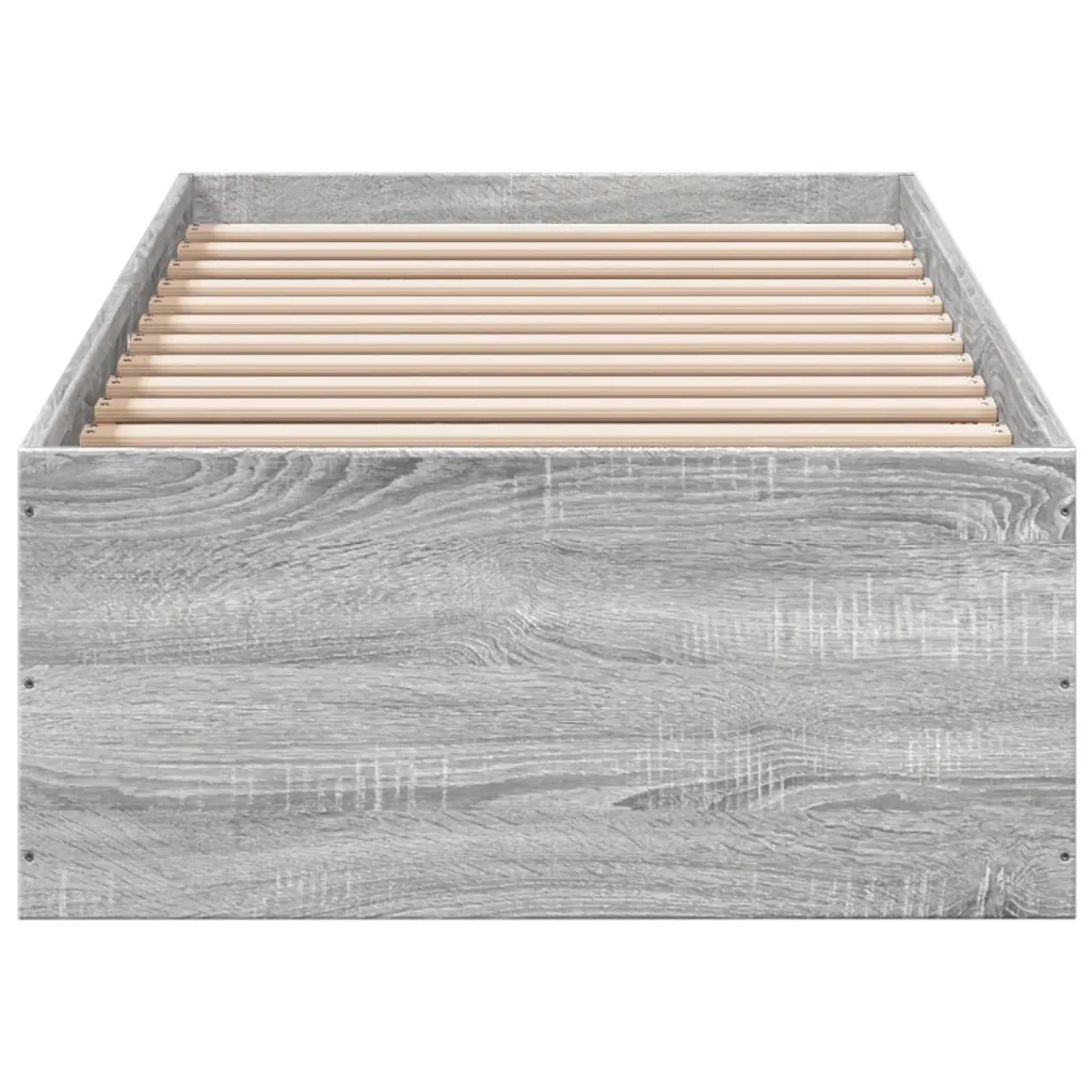 Giroletto Grigio Sonoma 90x200 cm in Legno Multistrato 3281061