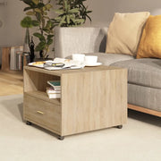 Tavolino da Salotto Rovere Sonoma 55x55x40 cm Legno Multistrato  cod mxl 6246