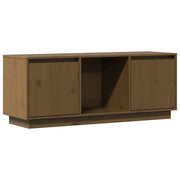Mobile TV | Armadietto TV | Mobile Porta TV Ambra 110,5x35x44 cm in Legno Massello di Pino
