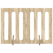 Recinto pieghevole per animali 2 pz Rovere Sonoma CFW5790692