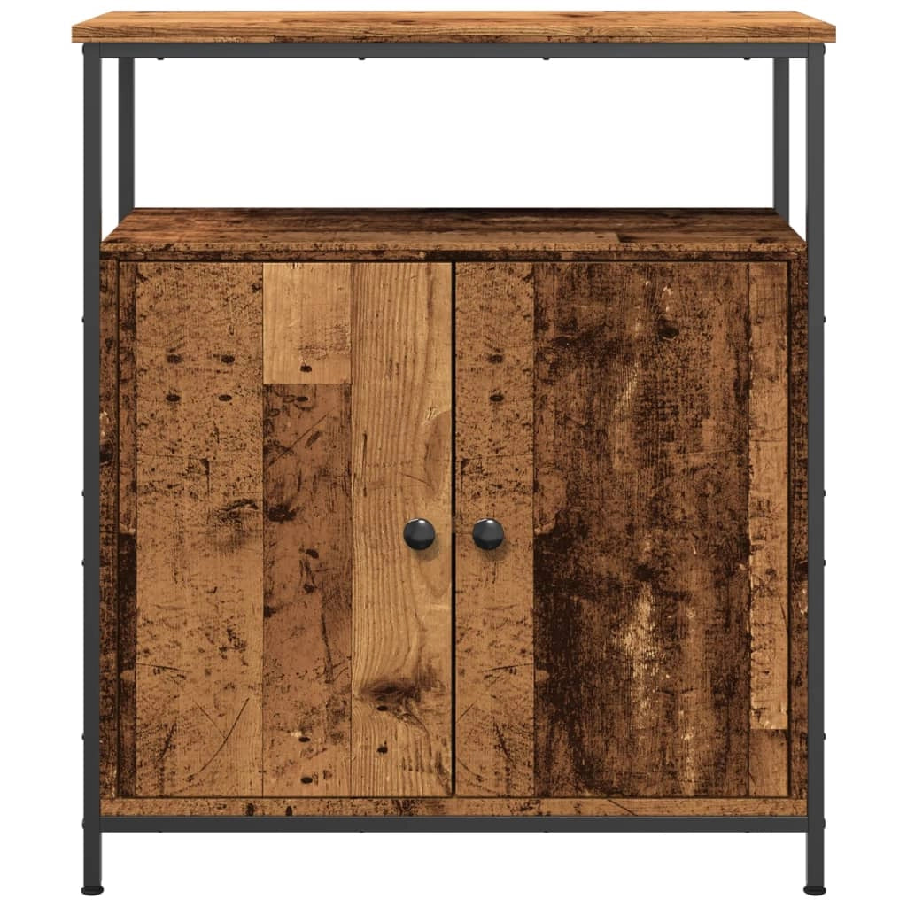 Buffet credenza cassettiera armadio mobile contenitore organizer cucina soggiorno salotto legno vecchio 70 x 30 x 80 cm legno ingegnerizzato marrone 02_0036607