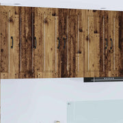 Pannello lavastoviglie 2 pcs Legno vecchio 30 x 31 x 80 cm 885372