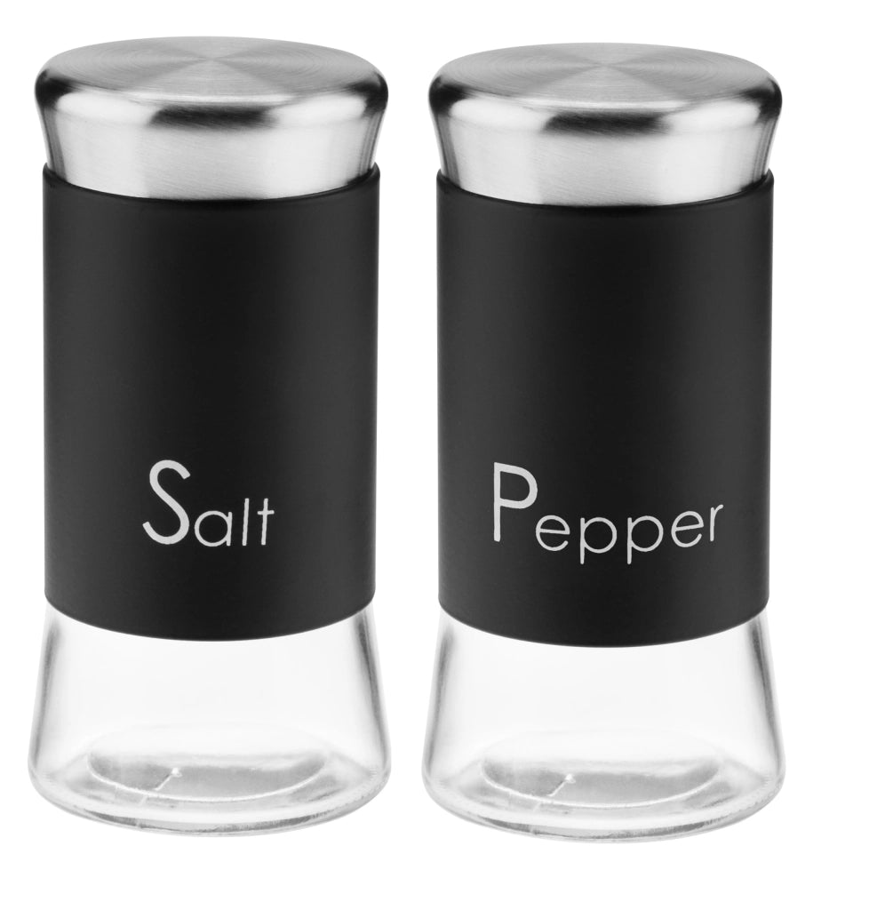 Set di saliera e pepiera KADAX, 2 contenitori in vetro da 150 ml.