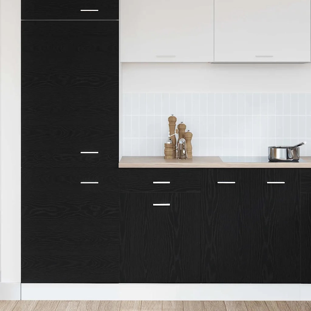 Armadio pensile Rovere Nero 50 x 46 x 81,5 cm Legno multistrato 863257