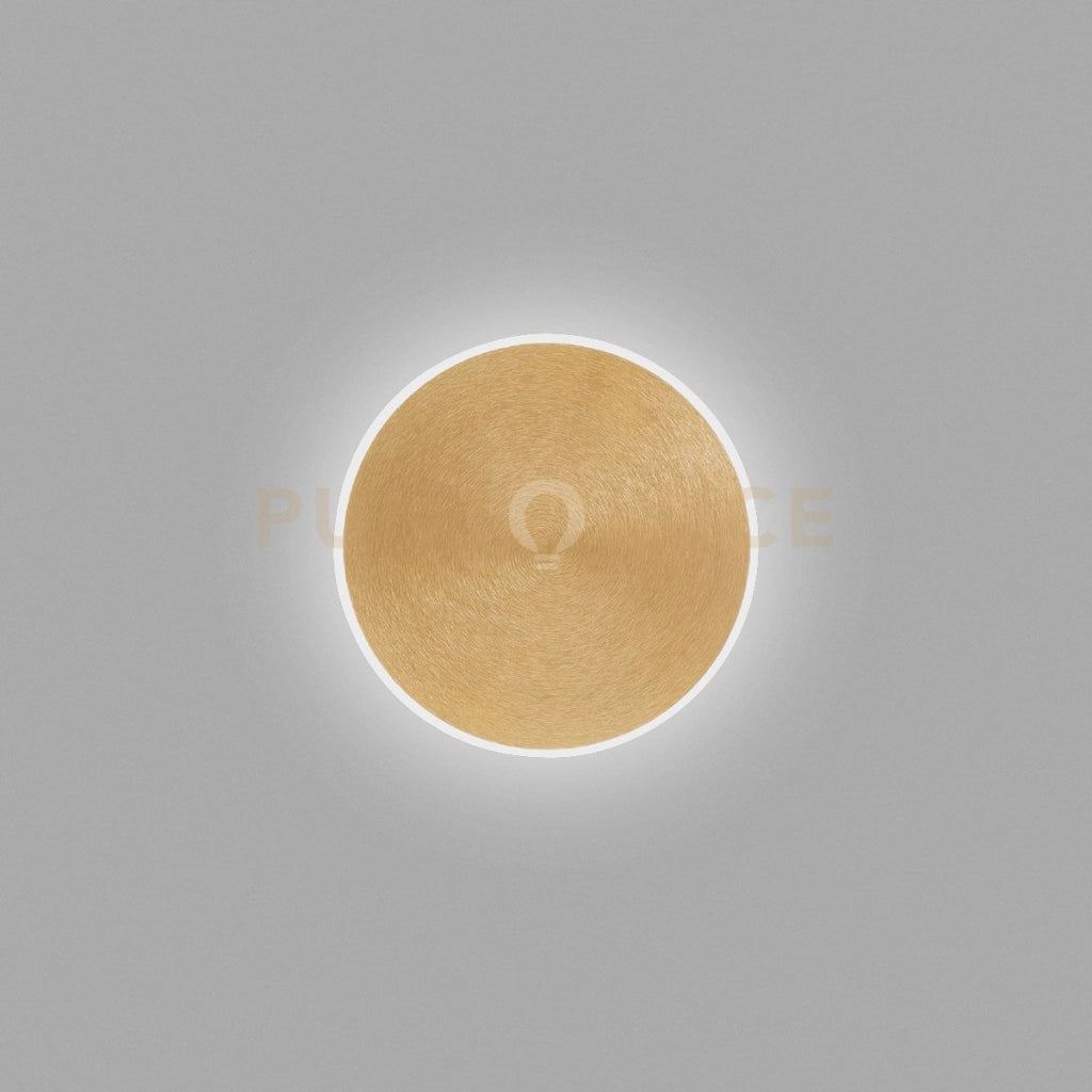 FORTUNA A/G - APPLIQUE A PARETE ORO 28W 2270LM 3000K DIMMERABILE D.38CM