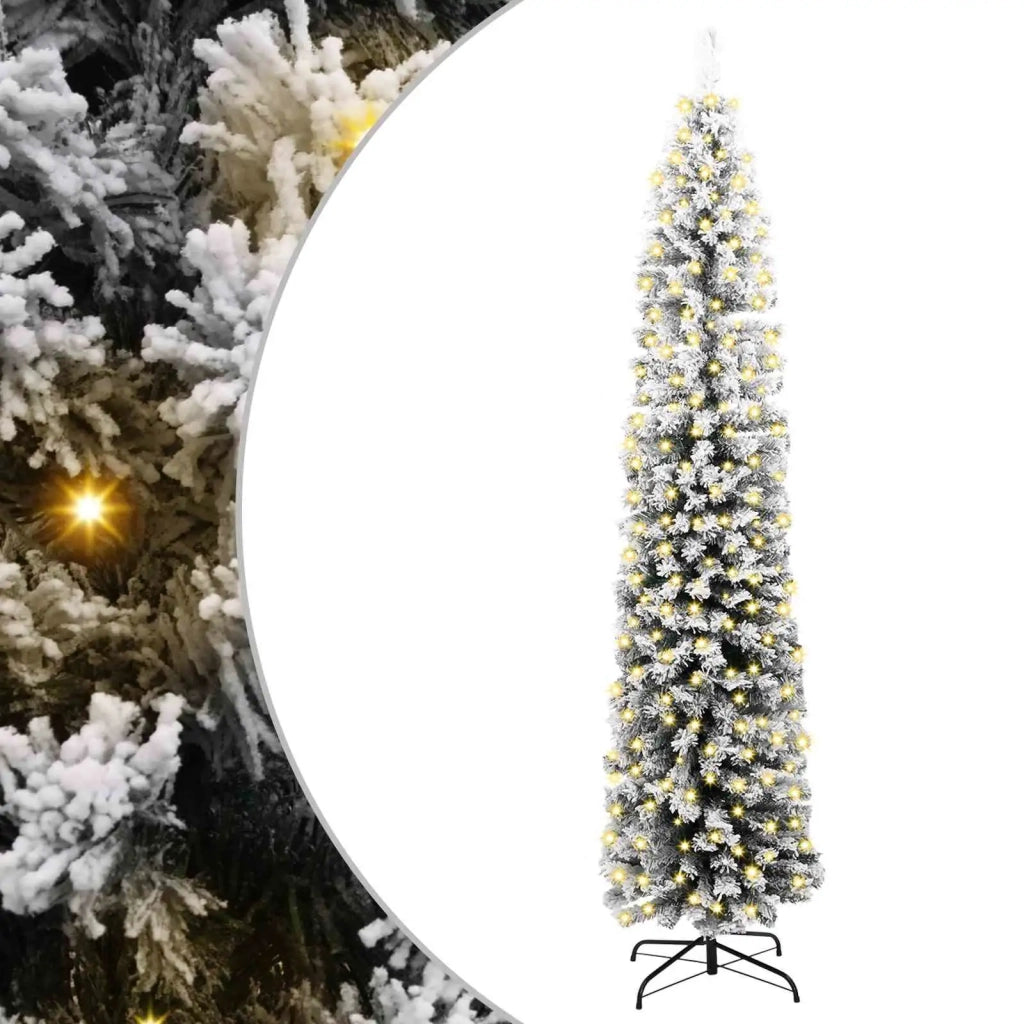 Albero di Natale artificiale con 300 LED Verde 210 cm 3395027