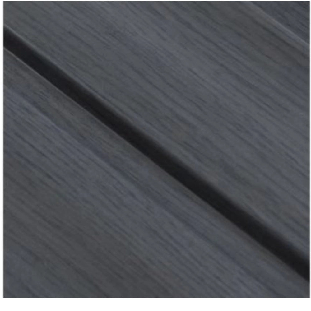Trade Shop - Pannello Decorativo 3d Effetto Legno Grigio 122x290 Cm Effetto Doghe Moderne In Ps -