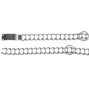 COLLARE A SCALETTA PESANTE - ACCIAIO NICHELATO CM 60- 12 pezzi
