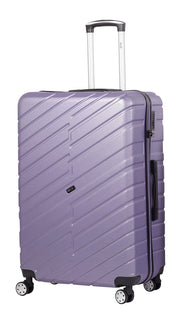 Trolley Valigia Grande Rigido 4 Ruote TSA in ABS Ravizzoni Cuba Lilla