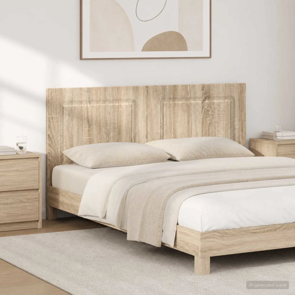 Testiera da Muro UTRECHT Rovere Sonoma Legno ingegnerizzato 897847