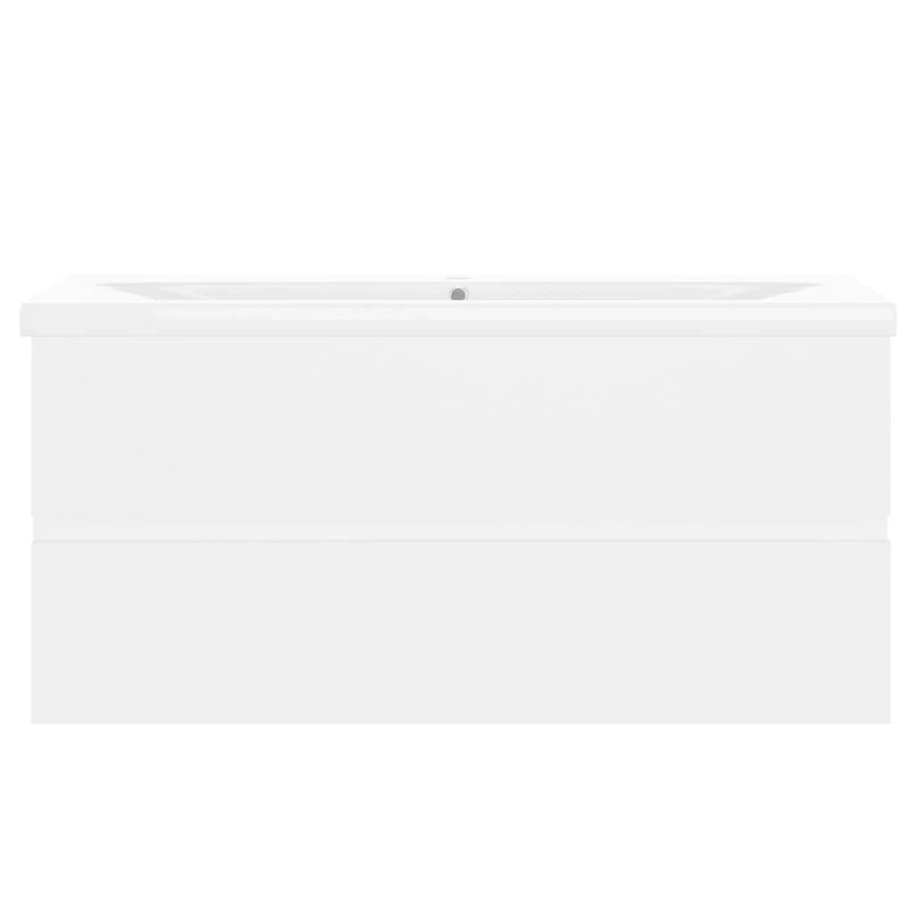 Mobile lavabo con vasca integrata 100 x 38,5 x 45 cm truciolare bianco 02_0006432