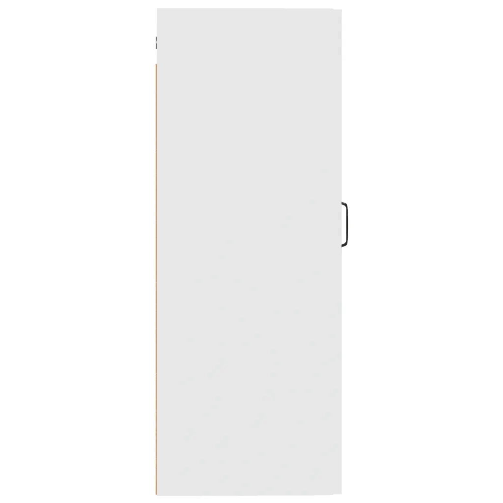 Armadietto a Muro Bianco 35x34x90 cm in Legno Multistrato 812474