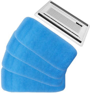 Filtro dell'aria riciclabile 4 pezzi - Filtro in cotone - Lavabile e riutilizzabile - Filtro per RV/AC/forno - Dimensioni 5,5 x 13 x 0,6 pollici - Protezione antipolvere - Filtro dell'aria