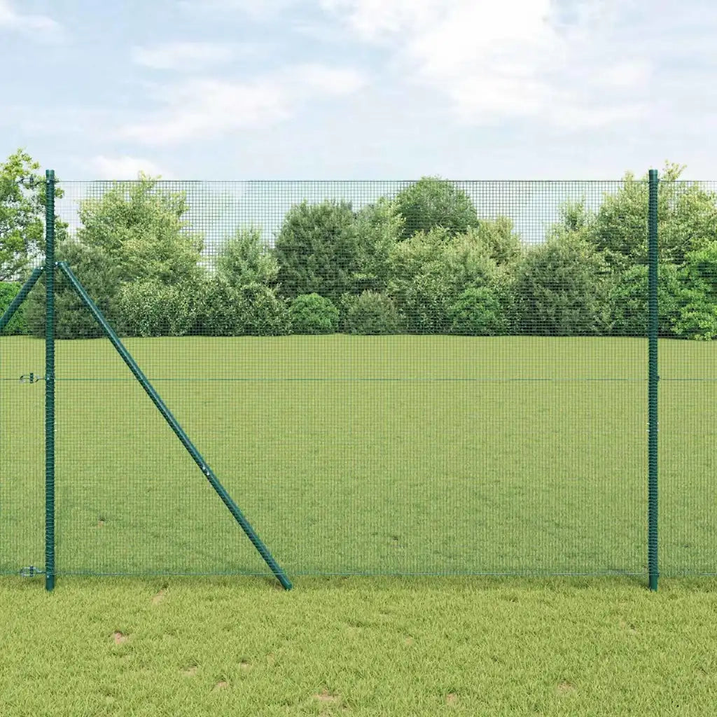 Palo della recinzione Verde 50 x 1,4 m (rete 12 x 12 mm)