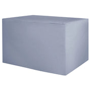 Copertura per mobili da giardino Copertura antipioggia in poliestere PVC grigio 185 x 105 x 75 cm