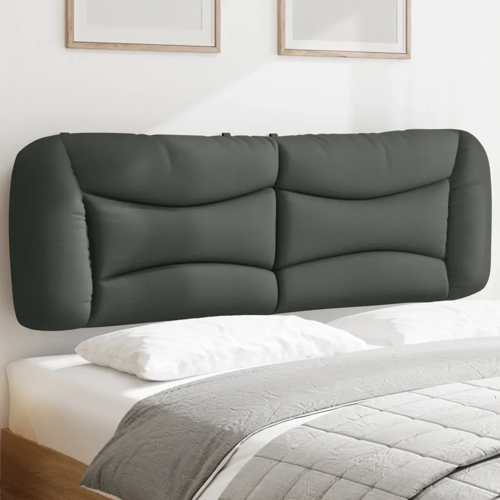 Cuscino Testiera Hvar Grigio Scuro 160 cm in Tessuto CFW4292350