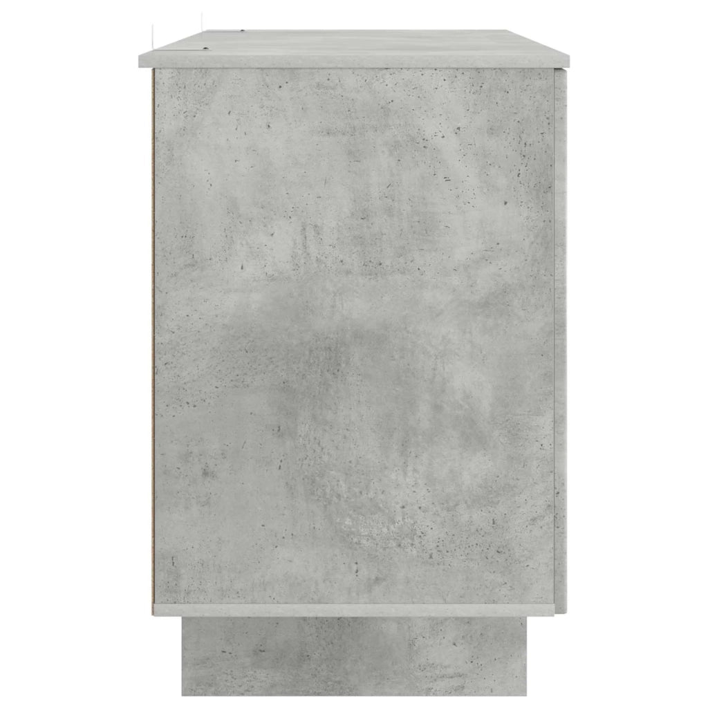 Scrivania Grigio Cemento Legno ingegnerizzato