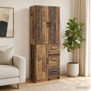 Set di armadi 2 pz Legno antico Legno ingegnerizzato 3416986