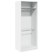 Armadio Bianco 80x50x200 cm in Legno Multistrato CFW9827002