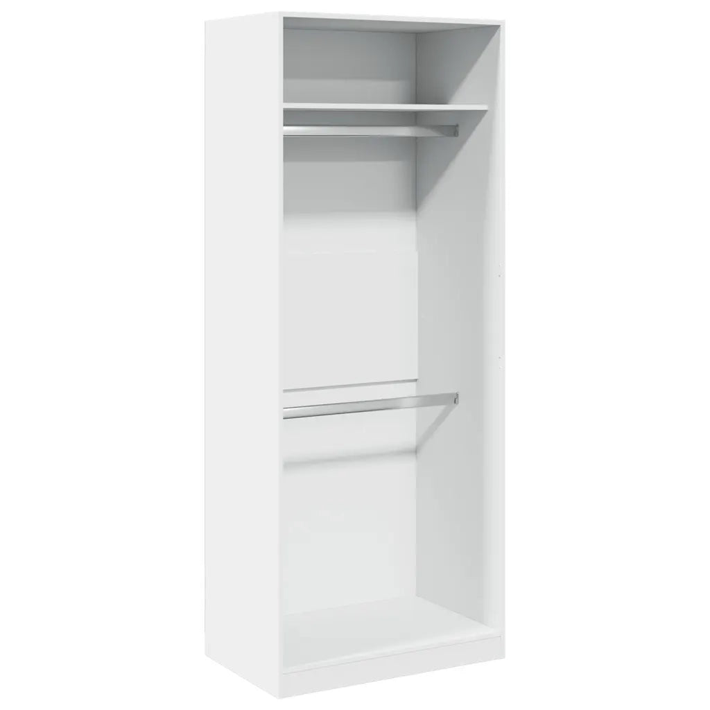 Armadio Bianco 80x50x200 cm in Legno Multistrato CFW9827002