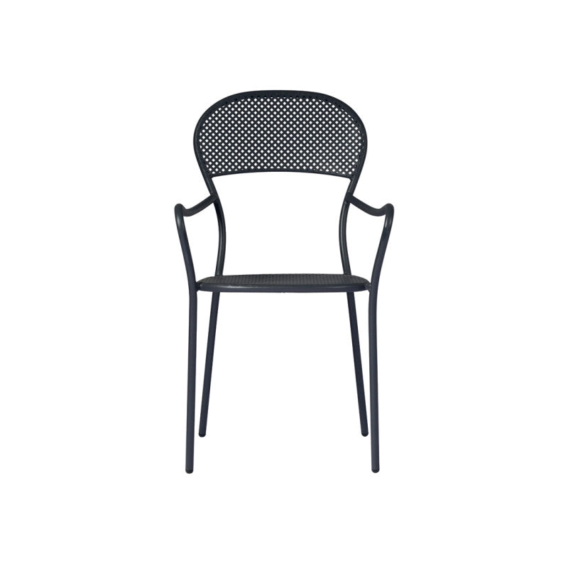 Set di due Sedie Intra MOIA grigio antracite