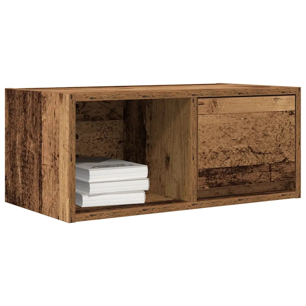 Mobili Porta TV 2 pz Legno Antico 60x31x25,5 cm in Truciolato 861451