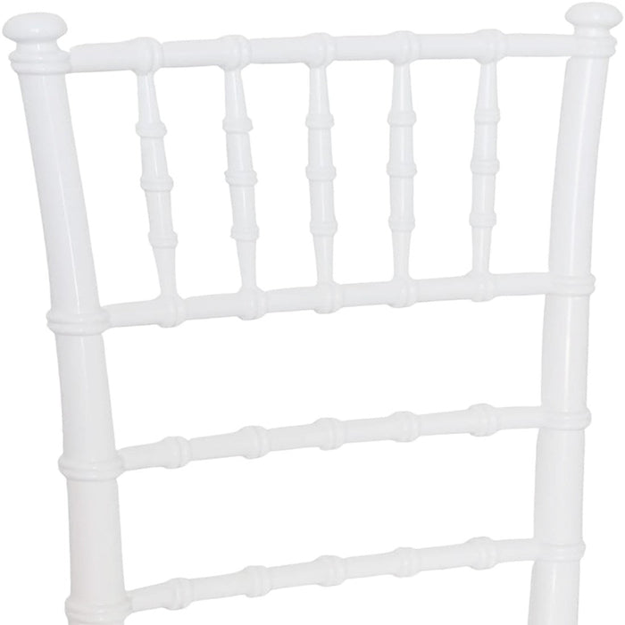 Set 2 Sedie 39x40x91 cm di Chiavari Design Classico Bianche