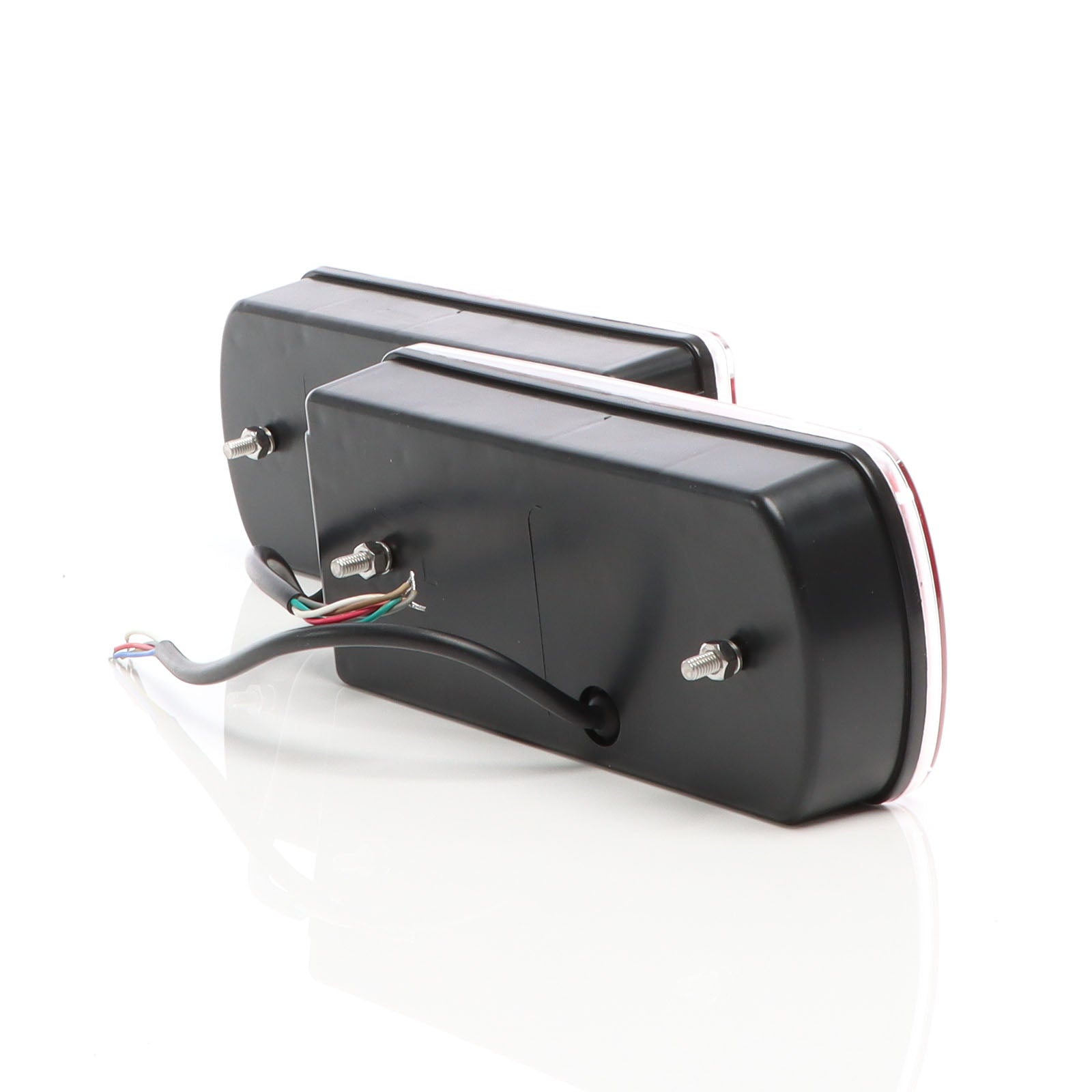 Luci posteriori 2 pezzi Collegamento luce retromarcia T.2 Luce targa Fanali per rimorchio