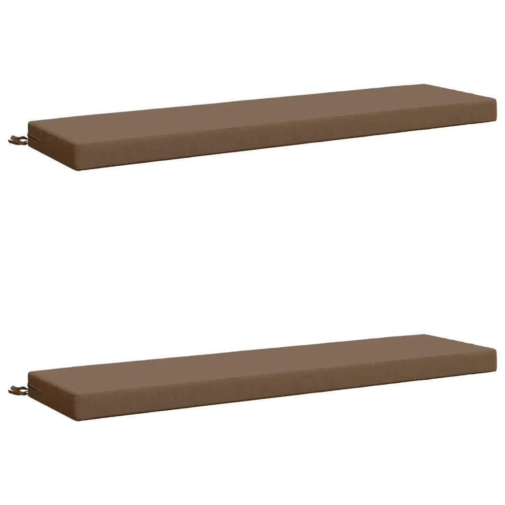 Cuscini per Panchina a 2 Pezzi SOEST 2 pz 100% Poliestere 949839