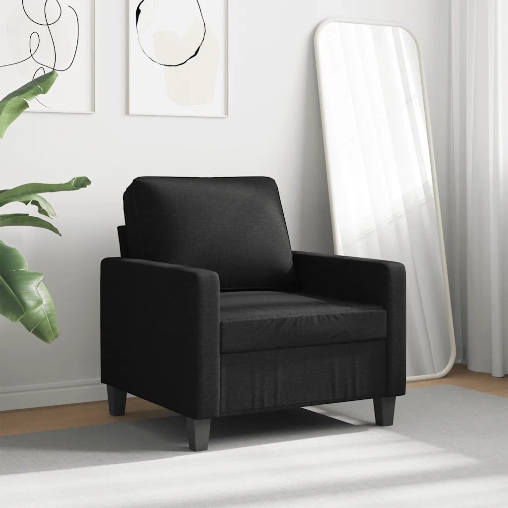 Poltrona Nera 60 cm in Tessutocod mxl 106760