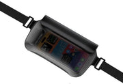 Portafoglio impermeabile per la testa, IPX8 impermeabilità, portamonete, fodero impermeabile per telefono per uso subacqueo, sacchetto di gomma TPU, ideale per immersioni, nuoto e kayak