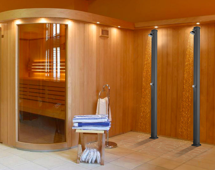 Doccia da Giardino Miscelatore e Lavapiedi Arkema Jolly S Oro Van Gogh