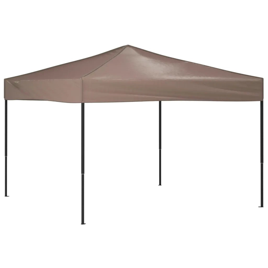 Tenda per Feste Pieghevole Tortora 3x3 m 93519