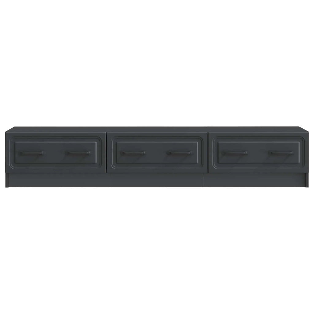 Mobile TV-Credenza per TV Nero 147 x 34,5 x 27 cm Legno ingegnerizzato 630153