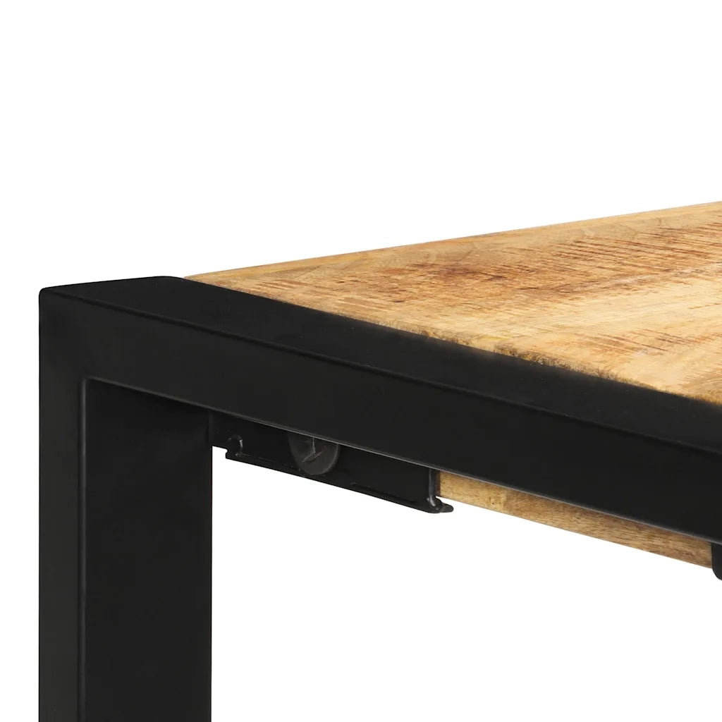 Tavolo Consolle 110x35x76 cm in Legno Massello di Mango 285945