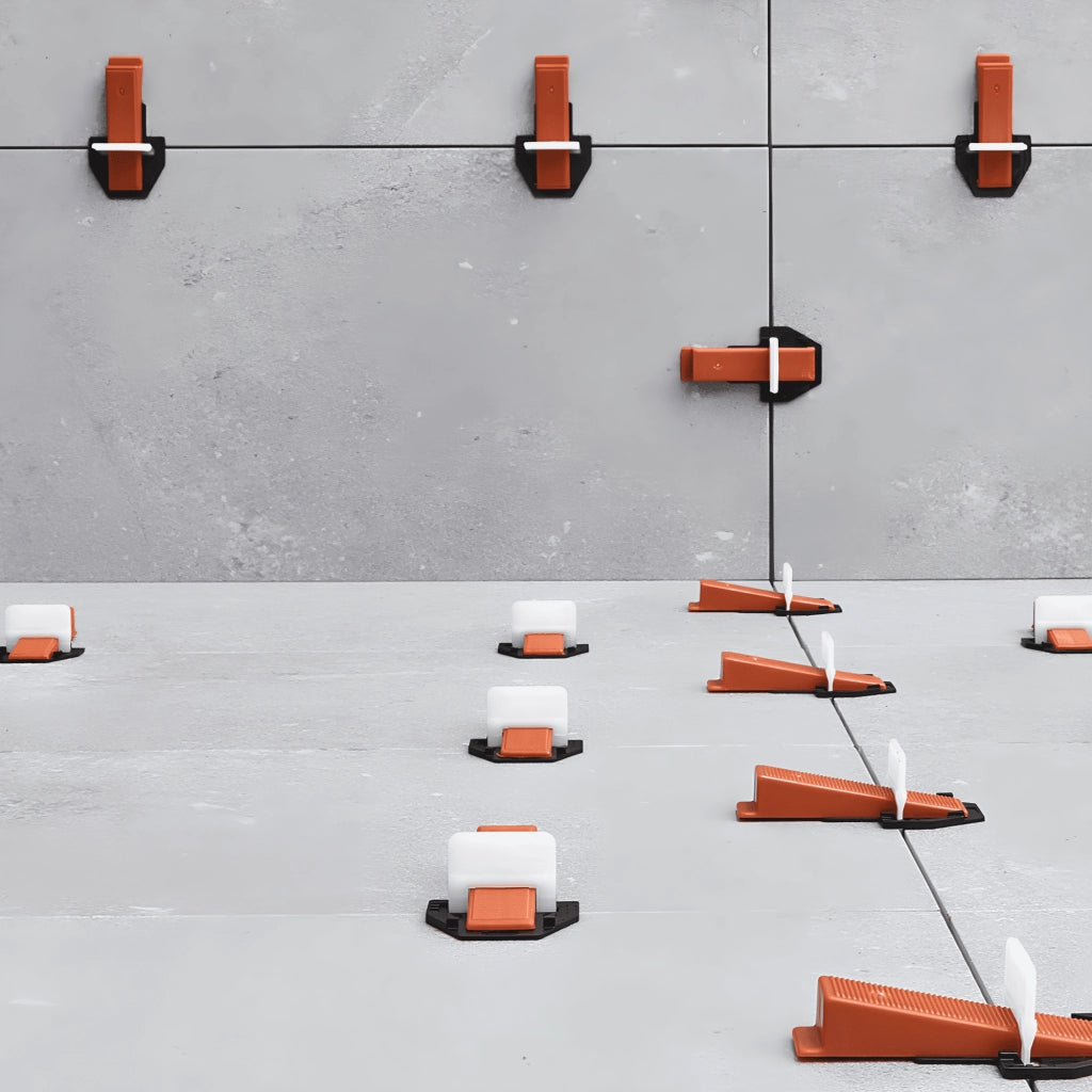 Cuneo distanziatore livellante plastica posa piastrelle finitura professionale *** formato 500 pezzi, confezione 1