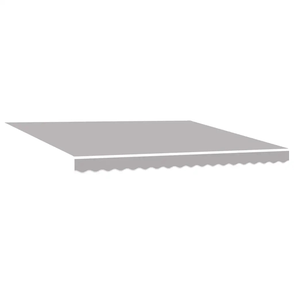 Telo di ricambio per tenda da sole Grigio chiaro 4 × 3 m 42000588