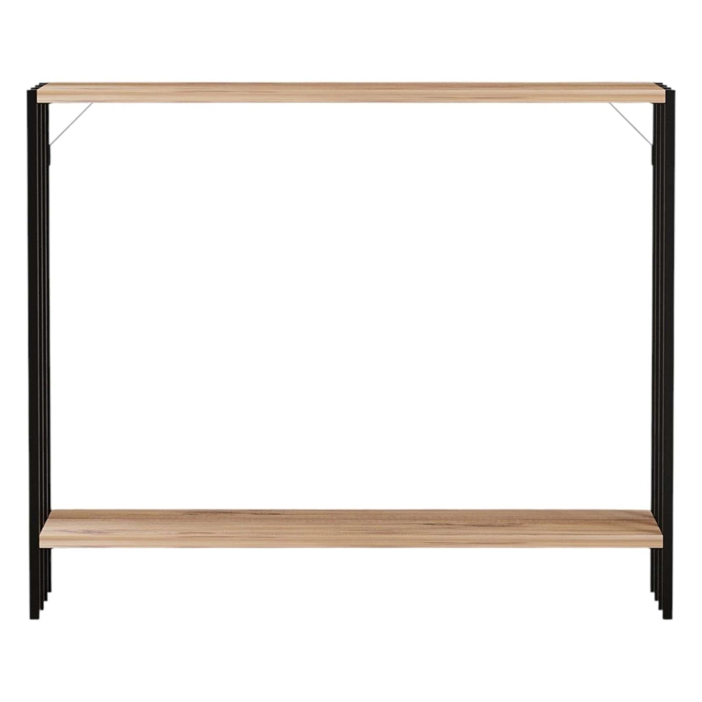 Ravello, Consolle un Ripiano, 90x26x74h cm Nero