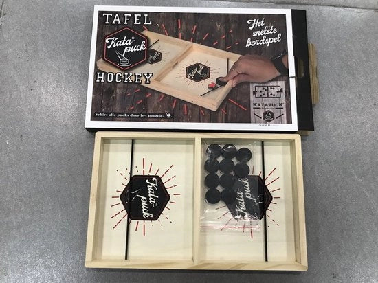 Catapulta Premium - Gioco da Tavolo di Hockey su Ghiaccio per Bambini e Genitori, Gioco da Tavolo Portatile per un Gioco di Hockey su Ghiaccio Rapido e Divertente.