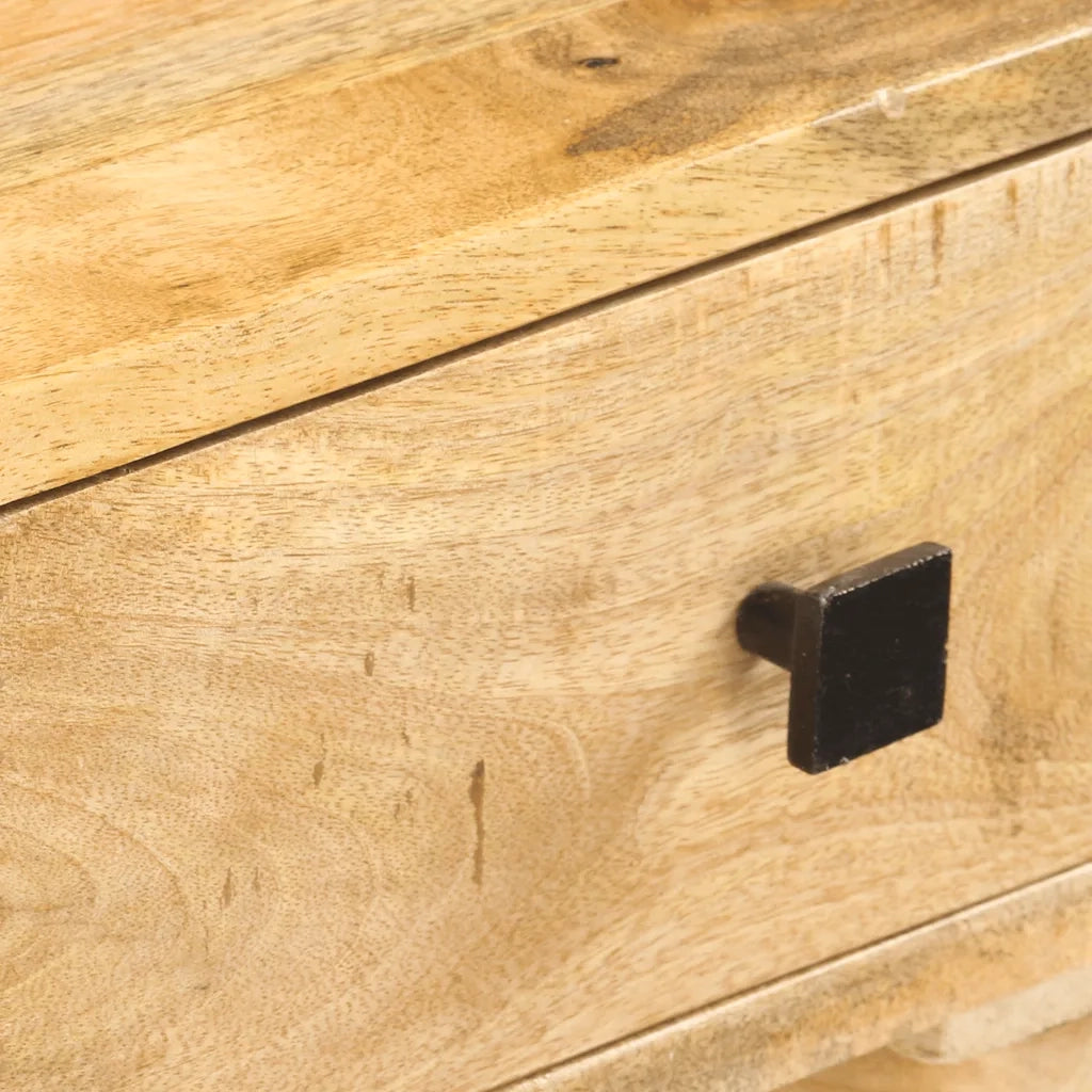 Tavolo Consolle 115x35x76 cm in Legno Massello di Mango 320803