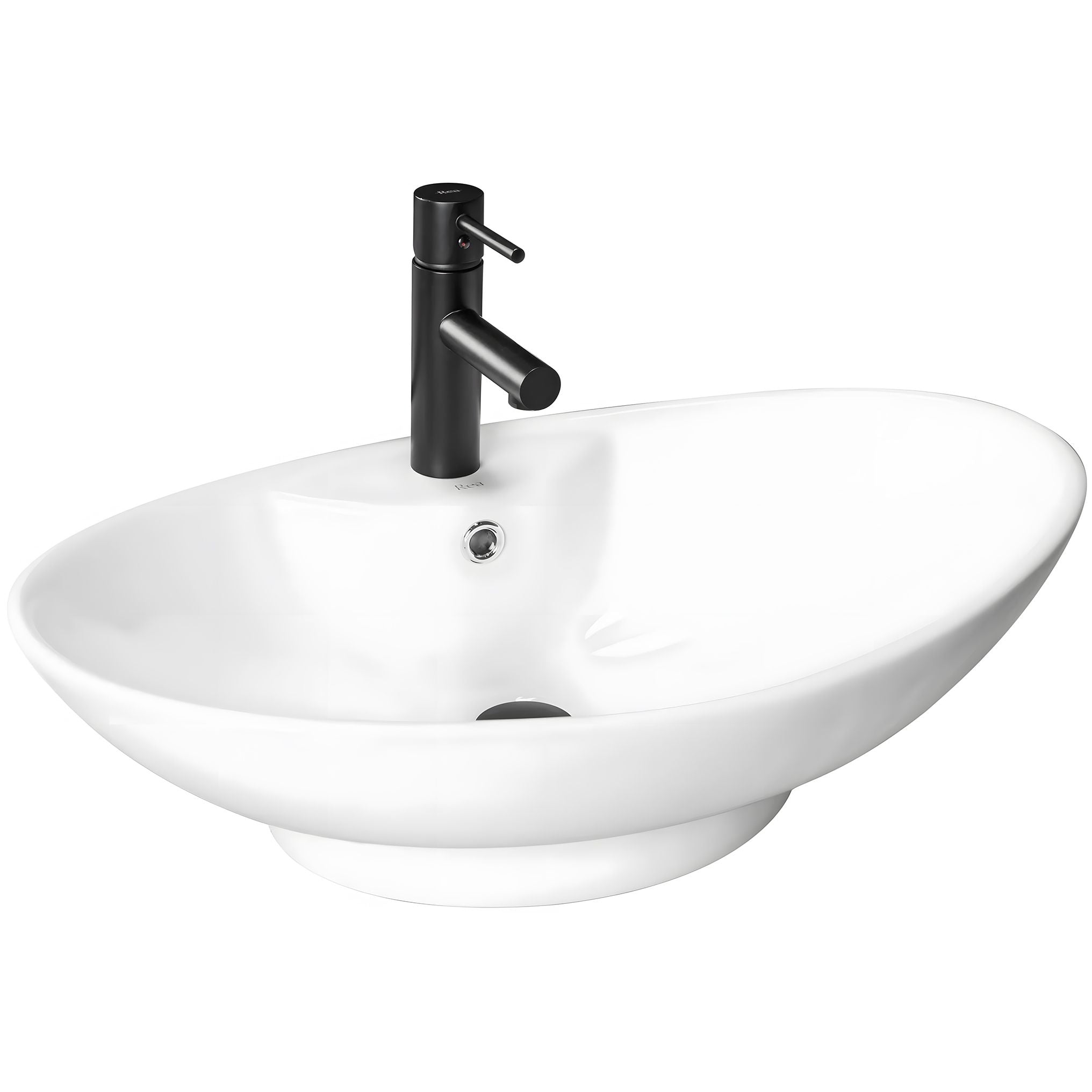 Lavabo Da Appoggio Rea Rosa