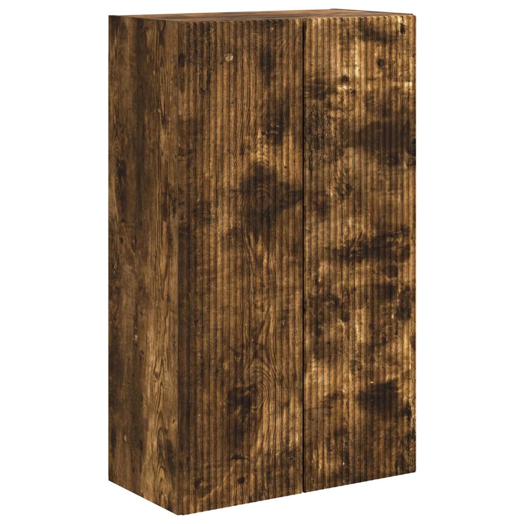 Mobile TV da parete Rovere fumé 59,5 x 31 x 100 cm 892374