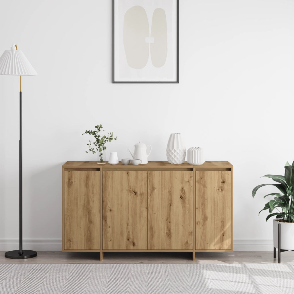 Credenza in Rovere Rovere Artisanale Legno Composito